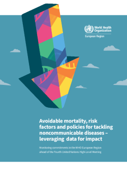 avoidable-mortality-risk-factors-and-policies-for -tackling -noncommunicable -diseases